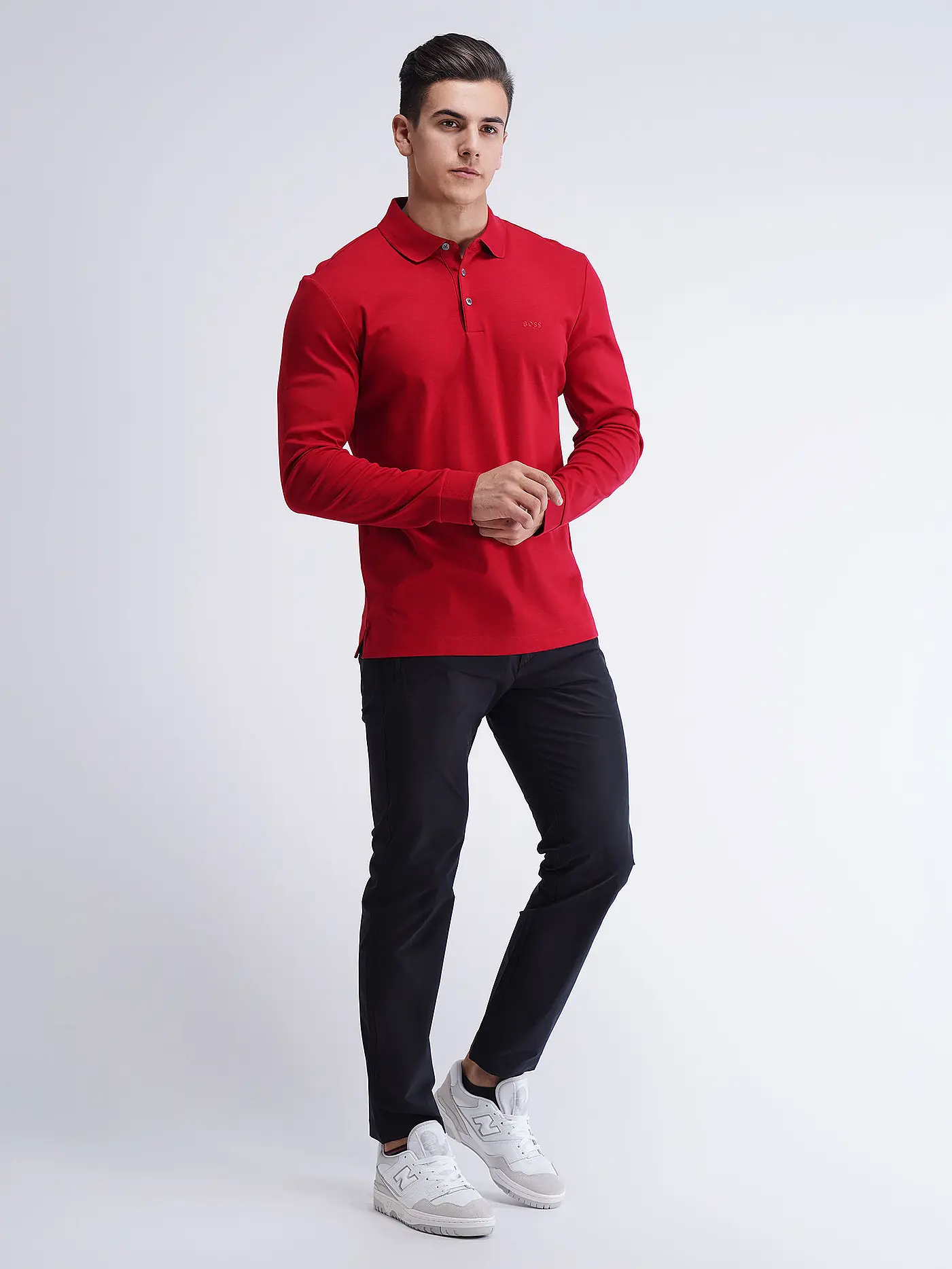 BOSS | Poloshirt Regular Fit PADO 11 | rot